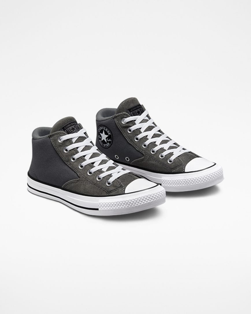 Tenisky Vysoke Converse Chuck Taylor All Star Malden Street Workwear Panske Siva Čierne Biele | SK MXAKQ6